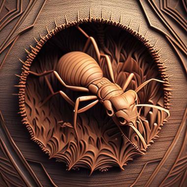 3D модель Pheidole lancifera (STL)